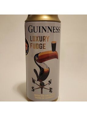 GUINNESS Irish Stout Stash Can Coin Bank Tin Luxury Fudge Limited Edition EMPTY